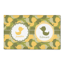 Rubber Duckie Camo 3' x 5' Indoor Area Rug (Personalized)