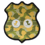 Rubber Duckie Camo Iron On Shield Patch C w/ Multiple Names