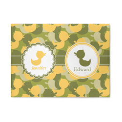 Rubber Duckie Camo 5' x 7' Patio Rug (Personalized)