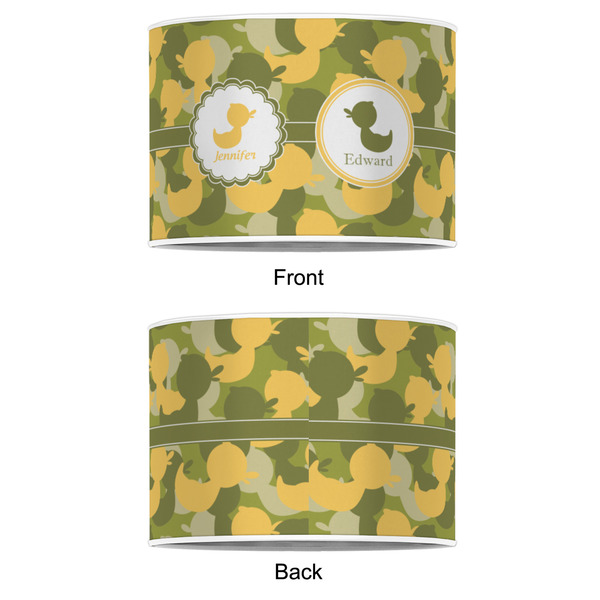 Rubber Duckie Camo 8" Drum Lampshade - APPROVAL (Poly Film)