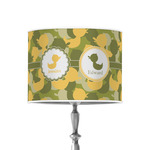 Rubber Duckie Camo 8" Drum Lamp Shade - Poly-film (Personalized)