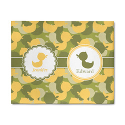 Rubber Duckie Camo 8' x 10' Indoor Area Rug (Personalized)