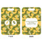 Rubber Duckie Camo Aluminum Luggage Tag (Front + Back)