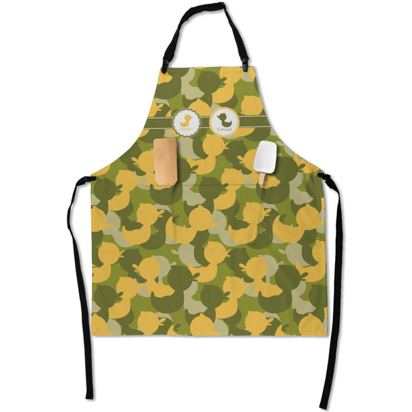 Custom Rubber Duckie Camo Apron With Pockets w/ Multiple Names