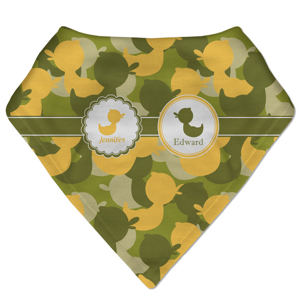 Custom Rubber Duckie Camo Bandana Bib (Personalized)