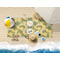 Rubber Duckie Camo Beach Towel Lifestyle