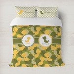 Rubber Duckie Camo Duvet Cover (Personalized)