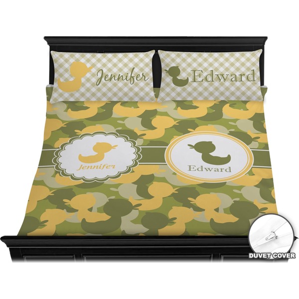 Rubber Duckie Camo Bedding Set (King) - Duvet