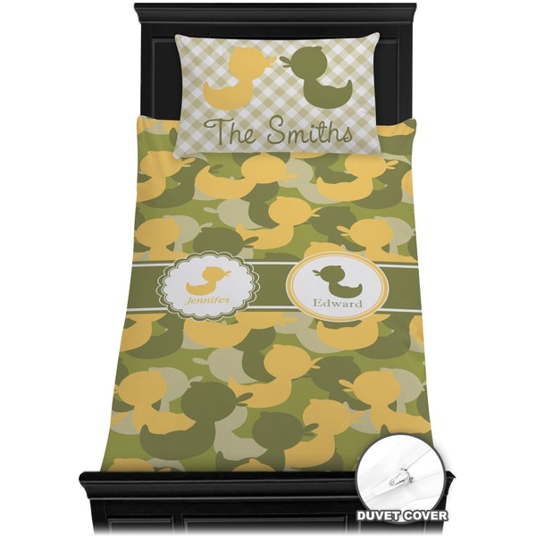 Rubber Duckie Camo Bedding Set (Twin) - Duvet