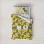 Rubber Duckie Camo Duvet Cover Set - Twin (Personalized)