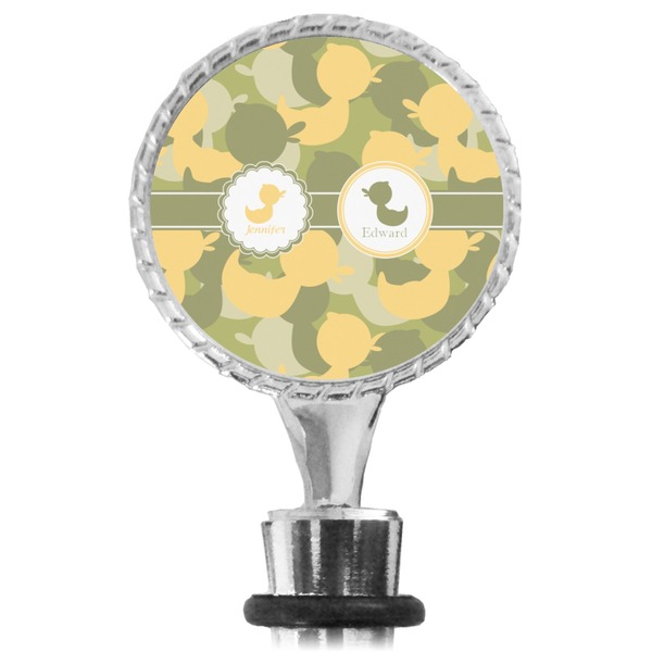 Rubber Duckie Camo Bottle Stopper Main View