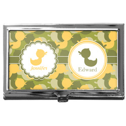 Rubber Duckie Camo Business Card Case