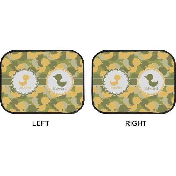 Rubber Duckie Camo Car Floor Mats (Back Seat) (Approval)