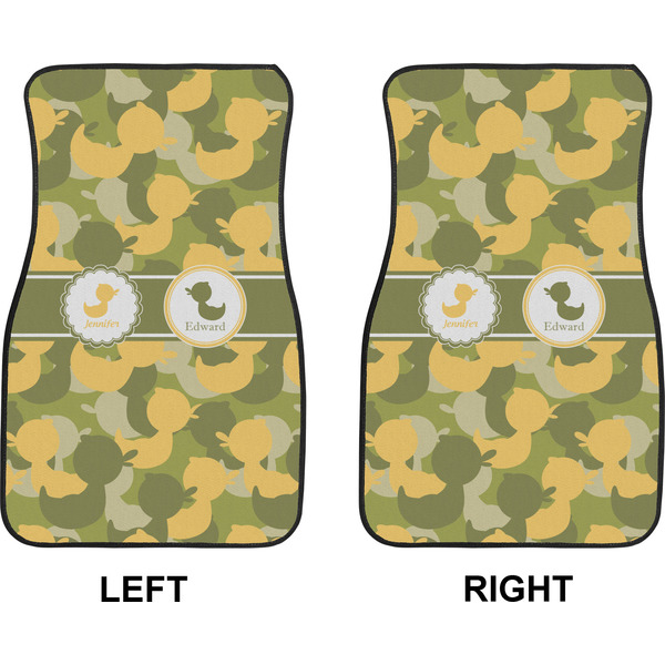 Rubber Duckie Camo Car Mat Front - Approval
