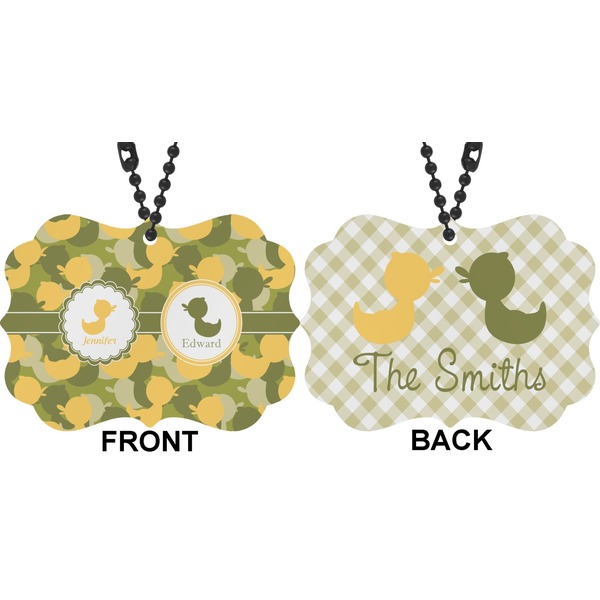 Rubber Duckie Camo Car Ornament (Approval)