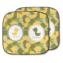 Rubber Duckie Camo Car Sun Shade - Two Piece (Personalized)