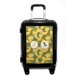 Rubber Duckie Camo Carry On Hard Shell Suitcase (Personalized)