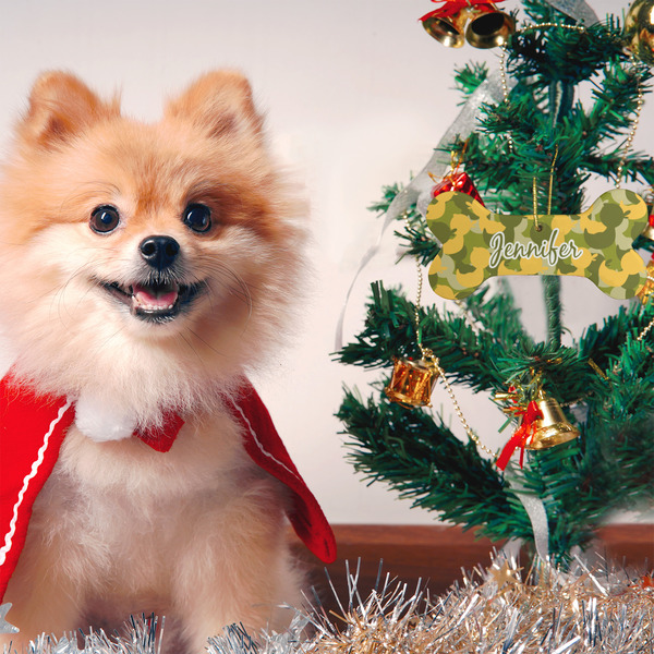 Rubber Duckie Camo Ceramic Flat Ornament - Bone (LIFESTYLE)