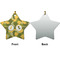 Rubber Duckie Camo Ceramic Flat Ornament - Star Front & Back (APPROVAL)