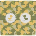 Rubber Duckie Camo Ceramic Tile Hot Pad (Personalized)