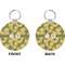 Rubber Duckie Camo Circle Keychain (Front + Back)
