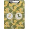 Rubber Duckie Camo Clipboard (Letter Size) (Personalized)