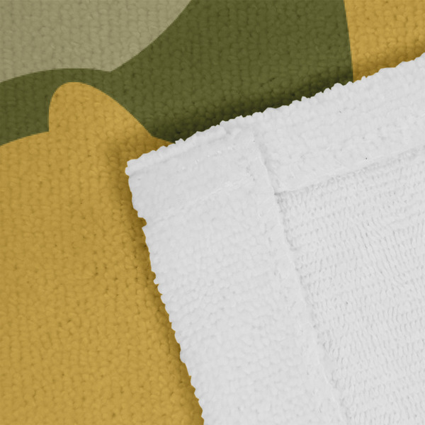 Rubber Duckie Camo Close up of Fabric