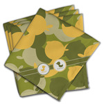 Rubber Duckie Camo Cloth Napkins (Set of 4) (Personalized)