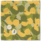 Rubber Duckie Camo Cloth Napkins - Personalized Lunch (Single Full Open)