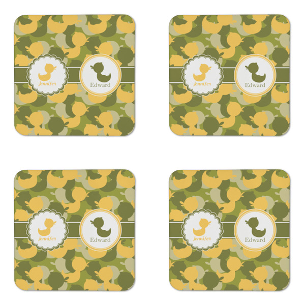 Rubber Duckie Camo Coaster Set - APPROVAL