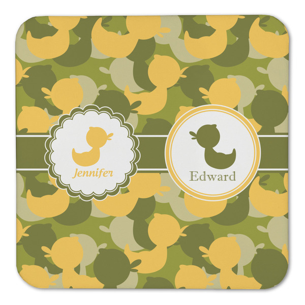 Rubber Duckie Camo Coaster Set - FRONT (one)