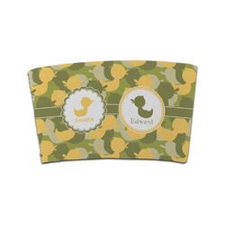 Rubber Duckie Camo Coffee Cup Sleeve (Personalized)