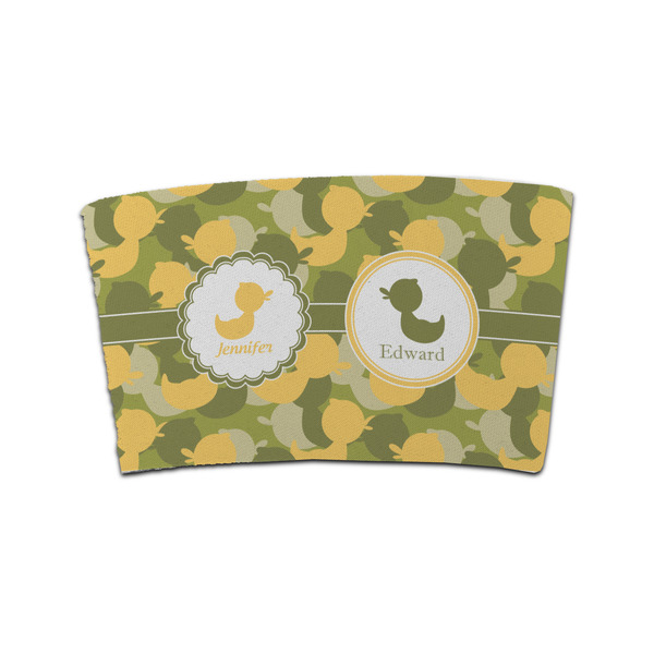 Custom Rubber Duckie Camo Coffee Cup Sleeve (Personalized)
