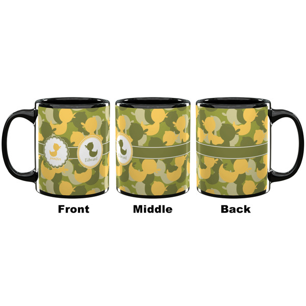 Rubber Duckie Camo Coffee Mug - 11 oz - Black APPROVAL