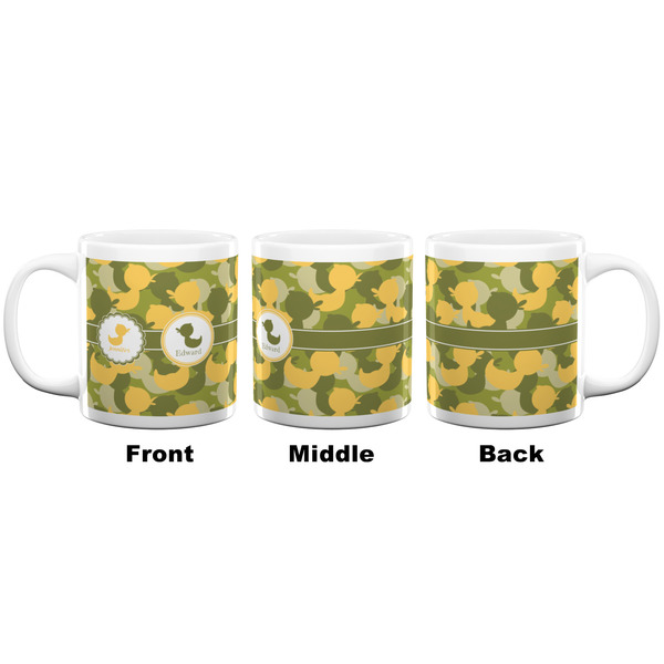 Rubber Duckie Camo Coffee Mug - 20 oz - White APPROVAL