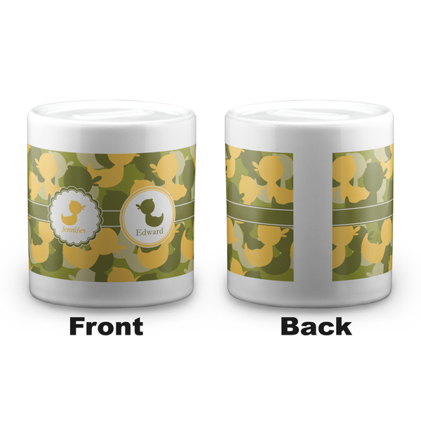 Rubber Duckie Camo Coin Bank - Apvl