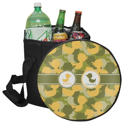 Custom Rubber Duckie Camo Collapsible Cooler & Seat (Personalized)