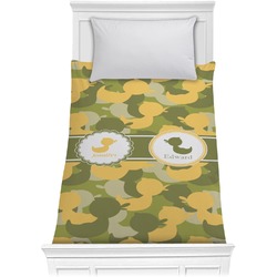 Rubber Duckie Camo Comforter - Twin (Personalized)