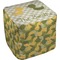 Rubber Duckie Camo Cube Poof Ottoman (Bottom)