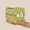 Rubber Duckie Camo Cube Favor Gift Box - On Hand - Scale View