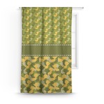 Rubber Duckie Camo Curtain - 50"x84" Panel