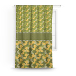 Rubber Duckie Camo Curtain Panel - Custom Size