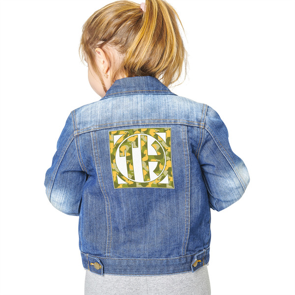 Rubber Duckie Camo Custom Shape Iron On Patches - XXL - Single - Approval