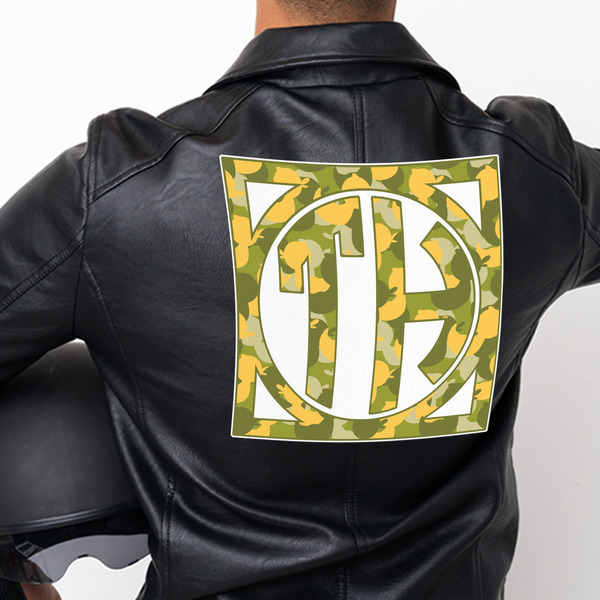 Rubber Duckie Camo Custom Shape Iron On Patches - XXXL - APPROVAL