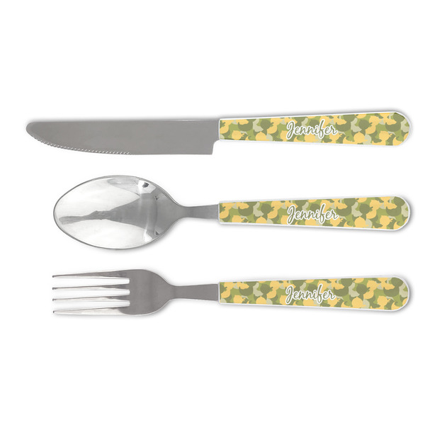 Custom Rubber Duckie Camo Cutlery Set (Personalized)