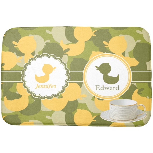 Rubber Duckie Camo Dish Drying Mat