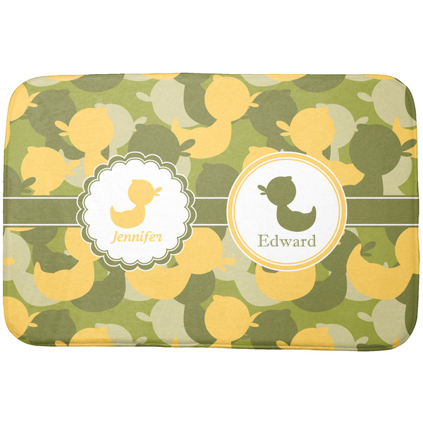 Custom Rubber Duckie Camo Dish Drying Mat (Personalized)