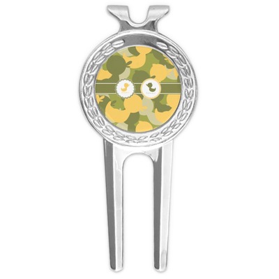 Rubber Duckie Camo Golf Divot Tool & Ball Marker (Personalized)