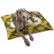 Rubber Duckie Camo Dog Bed - Large LIFESTYLE