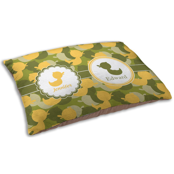 Rubber Duckie Camo Dog Beds - SMALL